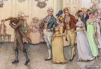 Ilustración para Silas Marner de Mary V. Wheelhouse